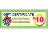 Gift Certificate £10.00